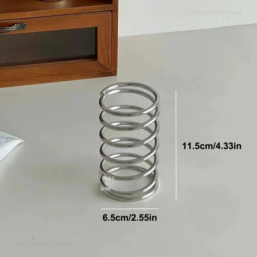 Stainless Steel Toothbrush Holder Metal Bathroom Home