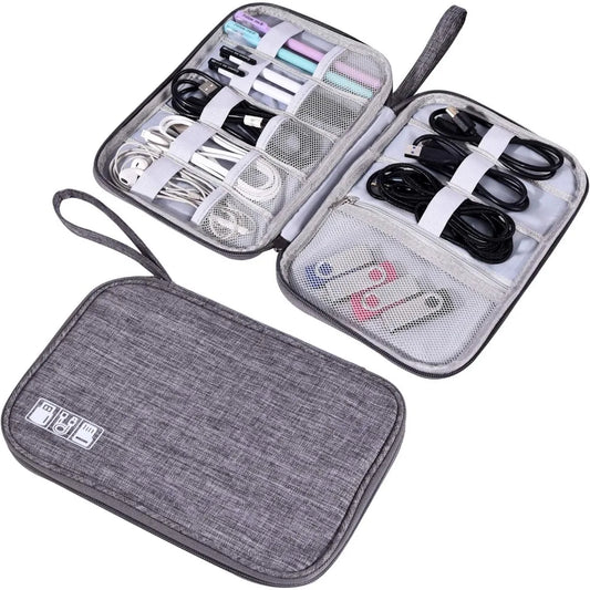 Electronics Organizer Bag Waterproof Carrying Pouch